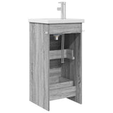 Bathroom Vanity with Sink Grey Sonoma 42 x 40 x 84.5 cm 890701