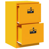 File Cabinet with Drawer Mustard Yellow 45.5 x 42 x 74.5 cm 891613