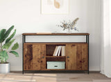 Sideboard Old Wood 100 x 35 x 80 cm Engineered Wood 882812