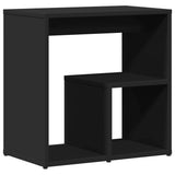 Side Tables 2 pcs Black 50x30x50 cm Engineered Wood 840558
