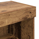 TV Cabinet Set Old Wood 100 x 30 x 30 cm Engineered Wood 886249