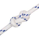 Multipurpose Utility Rope 20 mm 50 m White and Blue PP 3472787