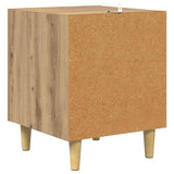 Bedside Cabinet Wall-mounted 2 pcs Artisan Oak 40 x 40 x 50 cm 880604