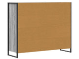 Book Cabinet Grey Sonoma 99.5 x 30 x 108.5 cm Engineered Wood 886525