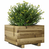 Garden Planter 40x40x26.5 cm Impregnated Wood Pine 847292
