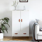 Highboard White 69.5x31x115 cm Engineered Wood 828204