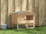 Chicken Coop Brown 75 x 60 x 89 cm Solid Pine Wood 42012463