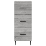 Sideboard Grey Sonoma 34.5x34x90 cm Engineered Wood 828626