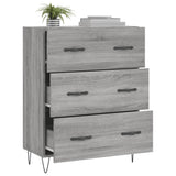 Sideboard Grey Sonoma 69.5x34x90 cm Engineered Wood 827850