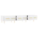 TV Cabinet White 150x36x30 cm Engineered Wood 829140