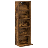 CD Cabinet 2 pcs Smoked Oak 33 x 23.5 x 97.5 cm Engineered Wood 8012699