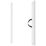 Retractable Pet Gate White 102.5x125 cm 4004129