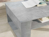 Coffee Table Concrete Grey 66 x 53 x 45 cm Engineered Wood 8000103