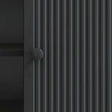 TV Cabinet 102 x 34.5 x 50 cm Black Engineered Wood 894006