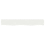Lawn Edging 10 pcs 103 x 15 cm Steel White 8008353