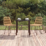 3 Piece Garden Dining Set Poly Rattan 3157887