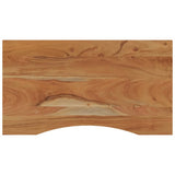 Desk Top 80x50x2.5 cm Rectangular Solid Wood Acacia 370162