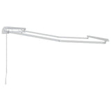 Awning Frame Retractable Manual White 3.5 x 2 m Metal 42002542