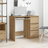 Desk Artisan Oak 90x45x76 cm Engineered Wood 861143