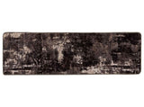 Rug Runner MARSA Black 100 x 250 cm Polyester and PVC 42023383