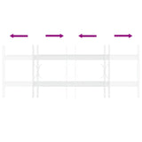 Security Grille for Windows with 2 Crossbars 3 pcs 43-74 cm 42031300