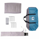 Tipi Tent Water-Resistant 3-Person Blue 42042207