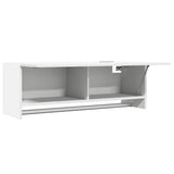 Wardrobe White 100x32.5x35 cm Engineered Wood 808233