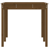 Garden Table Honey Brown 159.5x82.5x76 cm Solid Wood Pine 823979