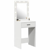 Dressing Table White 50 x 41 x 135 cm Engineered Wood 865037