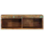 ZNTS Wall-mounted TV Cabinet 60x30x19 cm Solid Wood Reclaimed 4017474