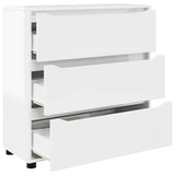 Storage Cabinet High Gloss White 80 x 31 x 81 cm 888851
