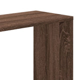 Bookcase 5-Tier Brown Oak 45x23.5x162.5 cm Engineered Wood 852786