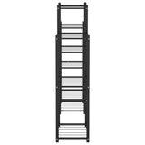 Flower Stand 83x25x100 cm Black Iron 343123