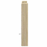 Headboard Cabinet with LED Sonoma 120 x 16.5 x 103.5 cm 8006537