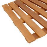 Hot Tub Surround Black Poly Rattan and Solid Wood Acacia 3270639