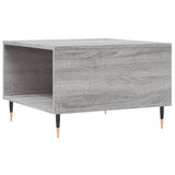 Coffee Table Grey Sonoma 55x55x36.5 cm Engineered Wood 830754