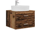 Bathroom Cabinet Set 3 pcs Old Wood 62.5 x 44.5 x 50 cm 3405873