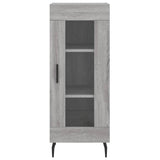 Highboard Grey Sonoma 34,5x34x180 cm Engineered Wood 3199447