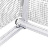 Greenhouse White PE mesh fabric, galvanised steel 13.5m 45750