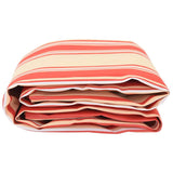 Awning Replacement Fabric Yellow and Orange 1000 x 160 cm 42000821
