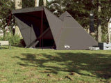 Family Tent Tipi 6-Person Brown Waterproof 4009443
