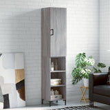 Highboard Grey Sonoma 34.5x34x180 cm Engineered Wood 3198983