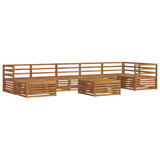 Outdoor Sofa Set 8 pcs Natural 3373839