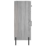 Sideboard Grey Sonoma 69.5x34x90 cm Engineered Wood 827994