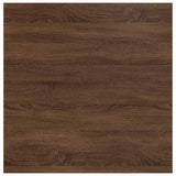 Coffee Table with Drawers Brown Oak 100x100x40 cm 3328405