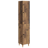 Cabinet Set 2 pcs Old Wood Engineered Wood 3416455