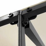 Canopy Cream 4x3 m 180 g/m Fabric and Steel 362394
