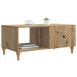 Coffee Table Artisan Oak 90 x 50 x 40 cm Engineered Wood 894274