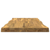 Live Edge Table Top 120 x 40 x 3.5 cm Rectangular White 938580