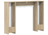 Fireplace Surround Sonoma Oak 102 x 20 x 102 cm Engineered Wood 8006635